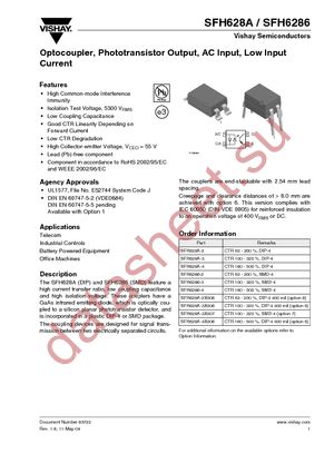 SFH6286-4 datasheet  